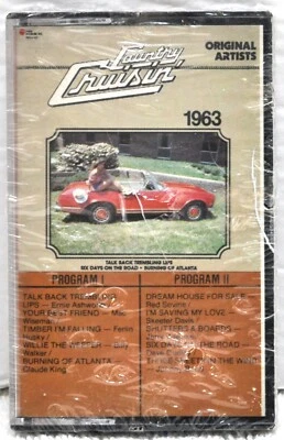 COUNTRY CRUISIN' 1963  Cassette  Ruby Records RR9 4107  NEW / SEALED - Image 1 of 3