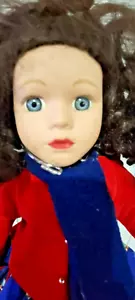 ¿Muñeca embrujada? Vestido Original Cara Pintada 16 pulgadas de Alto - Imagen 1 de 8