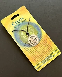 Celtic Astrology Pendant Necklace Tinne The Lion People Of The Holly Celtic God - Picture 1 of 8