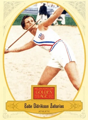 2012 Panini Golden Age Base NO. 50 Babe Didrikson Zaharias - Image 1 of 2
