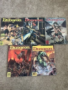 5 VTG Dungeons Dragons Magazines Lot 80s 90s TSR Role Play D&D - Picture 1 of 10