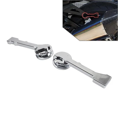 Exhaust Plug Cover CNC Chrome For Suzuki Hayabusa GSXR1300 1999-2024 2025 - Image 1 of 4