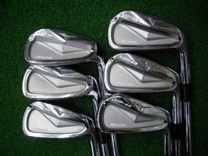 Mizuno MP-55 Iron Set 5-PW 6pcs Steel Shaft Stiff  RH Japan Golf Club Good - Picture 1 of 6