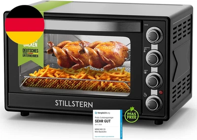 Stillstern Minibackofen Mit Umluft 60L (DE Version) Pizza Ø40, CYCLONE PRO+ Anti - Bild 1 von 4