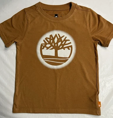 Camiseta gráfica Timberland Wheat manga corta para niños-talla 4-Bin167 Foto 1 de 4