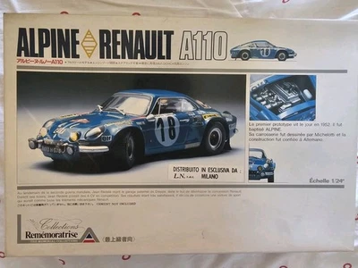 Union Model (Japan) – Alpine Renault A110 Rally – scala 1/24 - Immagine 1 di 3