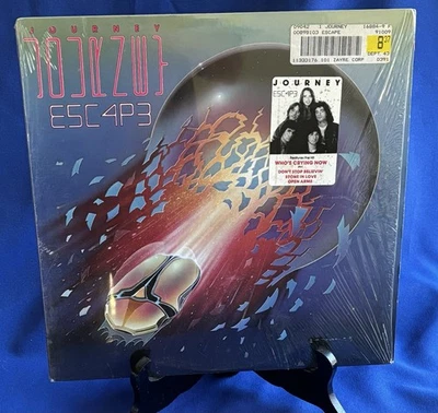 Journey Escape LP Vinyl Original 1981 Columbia Records  Shrink With Hype Sticker - Image 1 of 4