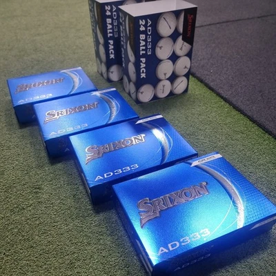 Srixon AD333 White, 2x24 Ball Pack (48 Balls) - Image 1 of 4