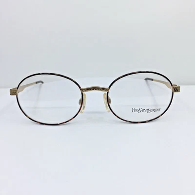 New Vintage Yves Saint Laurent YSL 4062 Eyeglasses C. Y173 Shiny Tortoise & Gold - Изображение 1 из 4