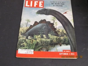 LIFE MAGAZINE 1953 SEPTEMBER 7 THE WORLD WE LIVE IN PART 5 2 BILLION YEARS OF EV - Picture 1 of 1