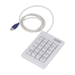 20 Key Numeric Keypad Dc 5V Linear Action Switch Usb Wired Mechanical Nump ESE - Picture 1 of 23