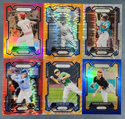 Béisbol Panini Prizm 2024 NÚMERO DE SERIE PRIZMS con novatos tú eliges la tarjeta Foto 1 de 2