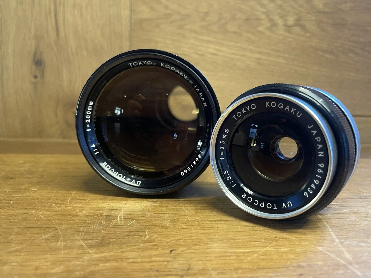 Topcon f/3.5 Camera Lenses for sale | eBay