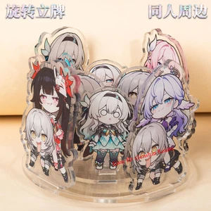 Anime Honkai:Star Rail Stelle Rotate Acrylic Desktop Stand Collection Decor Gift - Picture 1 of 2