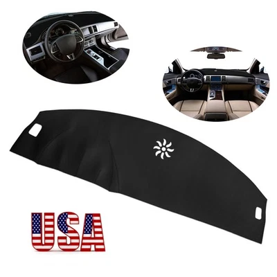 For 2008-2015 Jaguar XF Leather Dashboard Cover Dash Mat Dashmat Interior Pad Foto 1 de 4