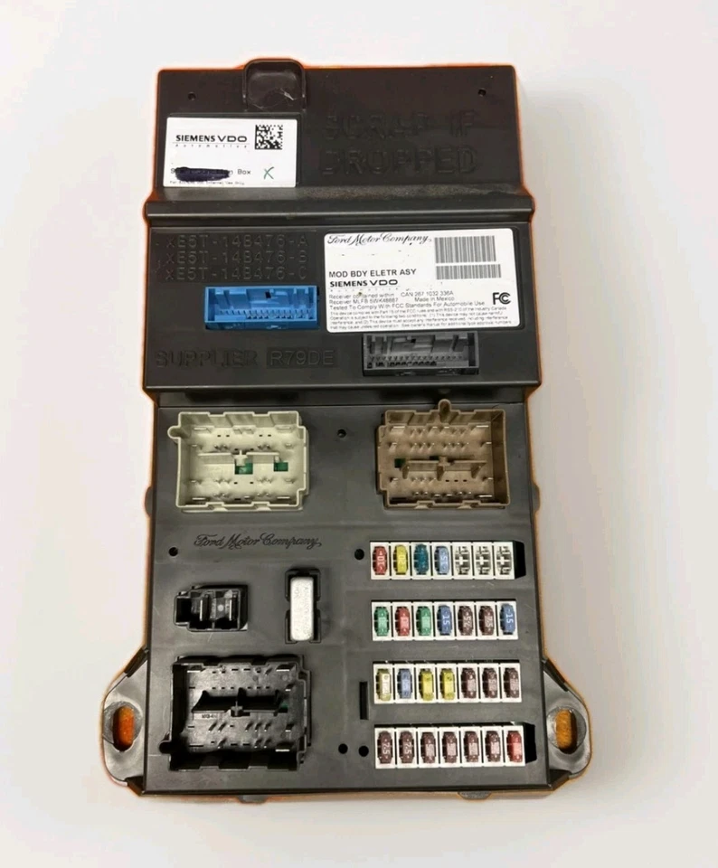2006 06 Ford Fusion Body Control Module Interior Cabin Fuse Box BCM 6e5t 14b476 - Image 1 of 1