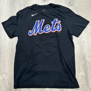 Nike Tee Men's Medium Black New York Mets MLB #21 Max Scherzer Nike Tee T Shirt - Picture 1 of 8