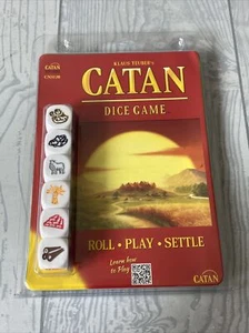 Catan Dice Game Clamshell Edition Studio CN3120 Settlers Family NEW Sealed - Picture 1 of 5