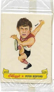 1973 Kellogg's Sticker / Decal South - Peter BEDFORD (Unopened Original Pack) - Bild 1 von 1