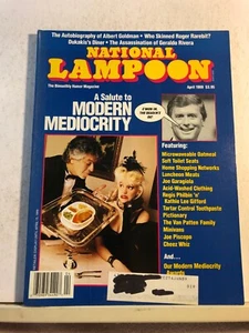 National Lampoon April 1989 The Humor Magazine - Picture 1 of 1