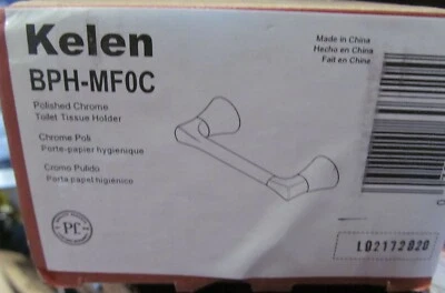 Новый в коробке Pfister KELEN BPH-MF0C одиночный держатель туалетной бумаги полированный хром  - Изображение 1 из 3