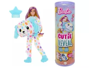 Nuova Barbie Cutie Reveal bambola e accessori serie Color Dream Rainbow Dalmation - Foto 1 di 2