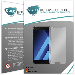 2 x Slabo Displayschutzfolie für Samsung Galaxy A5 (2017) SM-A520F Anti Reflex - Bild 1 von 5