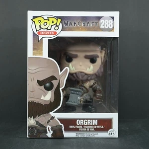 Funko Pop Orgrim 288 Warcraft Movies Vinyl Figure Not Mint - Picture 1 of 9