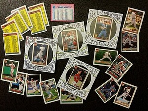 💥  1991 tOPPS MiCRO   💥   ROokies LeGeNdS & HOFer PICK   💥 1 x 1 7/8 iNCh 💥