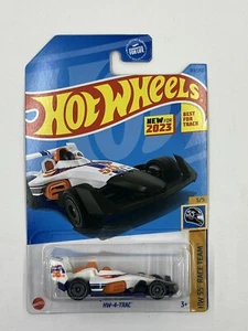 Hot Wheels - 2023 HW 55 Race Team 5/5 HW-4-Trac 159/250 ( White ) - Picture 1 of 6