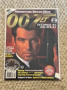 007 Tomorrow Never Dies Technical Journal Official Movie Magazine - Picture 1 of 2