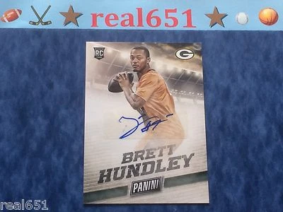 2015 BRETT HUNDLEY Rookie Lot x 5 RC | Auto | /599 | Prizm | Seattle Autograph   - Image 1 of 4