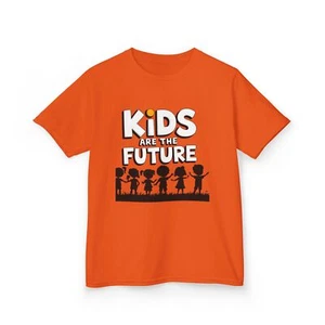 Kids Tee, Detailed Description Engaging Shirt for Boys and Girls, Heavy - Picture 1 of 22