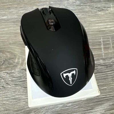 Eastern Times Technology Wireless Optical Mouse Model D-09 Black New w/Battery - Image 1 of 4