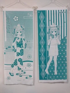 hololive Uruha Rushia TENUGUI(hand towel) 2 types bundle 350mm × 900mm - Bild 1 von 8
