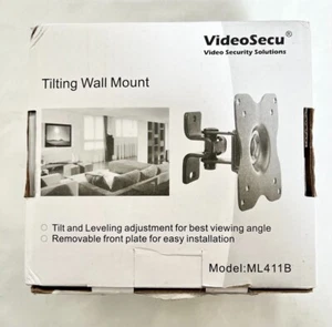NUEVA CAJA ABIERTA VideoSecu ML411B Inclinable Giratorio TV Montaje en Pared 19"- 42" - Imagen 1 de 3