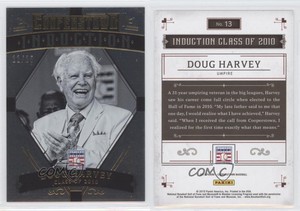 2015 Panini Cooperstown HOF Induction Images Gold /25 Doug Harvey #13 HOF
