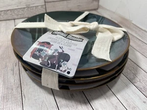 Disney The Haunted Mansion Appetizer Porcelain Plate Set of 4 Madame Leota New - Picture 1 of 11