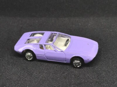 复古 PlayArt Mangusta 5000 Ghia De Tomaso 压铸香港 - 罕见 Lt. 紫色 — 第 1/4 张图片