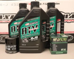 YAMAHA YXR 660 RHINO Service Maxima Premuim Oil Change Tune Up Kit Filter YXR660 - Foto 1 di 1
