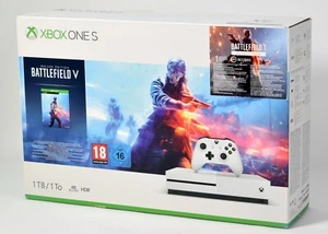 Microsoft Xbox One S Battlefield V Bundle,OVP,1TB,4K Blue-Ray,HDR,sealed - Bild 1 von 9