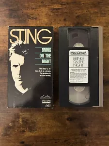 Sting - Bring On The Night VHS The Police - Bild 1 von 7