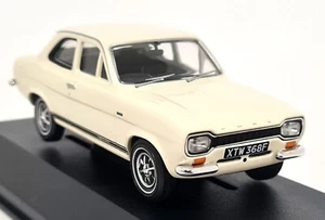 Vanguards 1/43 Ford Escort MK1 Twin Cam Ermine White Ford Press Model Car - Picture 1 of 7