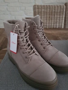 S.Oliver gefütterte Stiefelette Stiefel Gr. 39 5-26226-29 341 - Bild 1 von 7