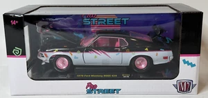 2024 M2 Machines 1:24 1970 Ford Mustang Boss 429 Pro Street R124 💥Chase💥 PINK - Bild 1 von 6