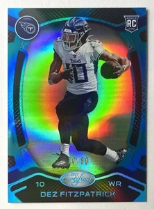2021 Certified Dez Fitzpatrick Mirror Blue SSP Rookie #d 10/50 Jersey # RC Rare - Picture 1 of 10