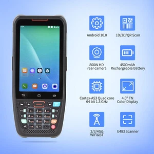 BISOFICE Handheld Android 10.0 PDA Terminal 1D/2D/QR Barcode Scanner WIFI S3Q9 - Picture 1 of 12