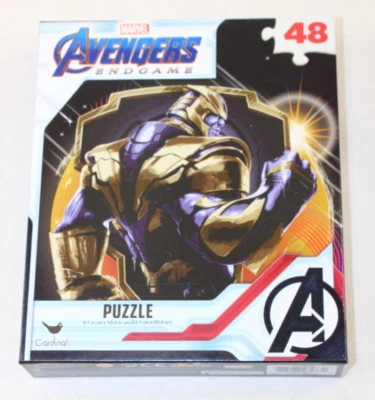 Marvel Avengers Endgame Thanos Puzzle 48 Pieces 778988272770 9" x 10" - Image 1 of 4