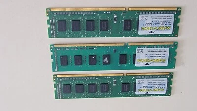 3ea MARKVISION MEMORY 2GB DDR3 - 1333MHz - MVD32048MLD-13 - Image 1 of 3