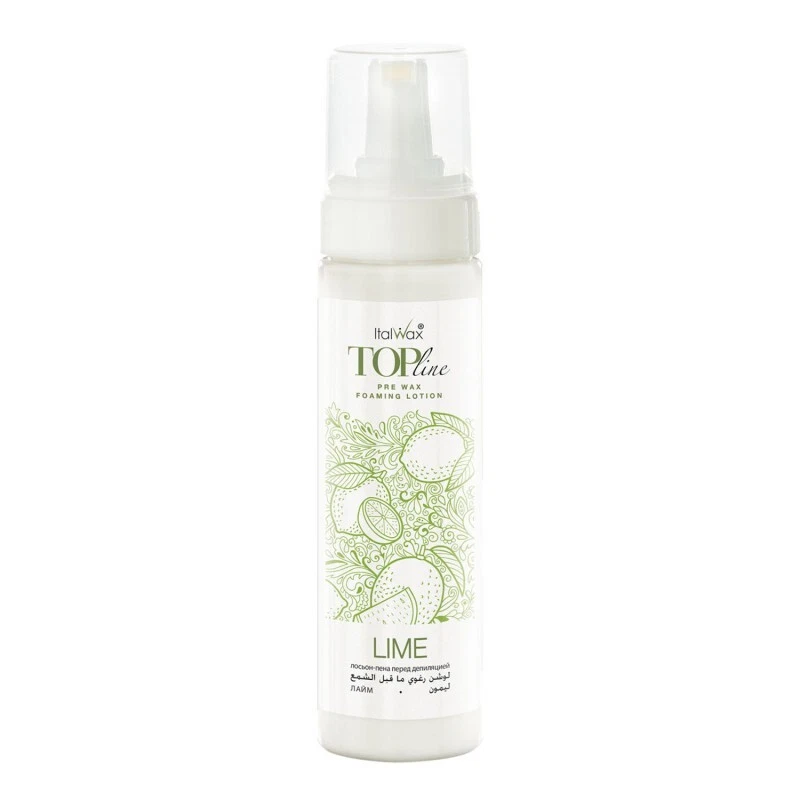 Italwax Pre Wax Foaming Lotion Lime 200ml 6.76oz - Image 1 of 1